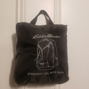 Eddie Bauer Stowaway Packable 20L Ruck Backpack
